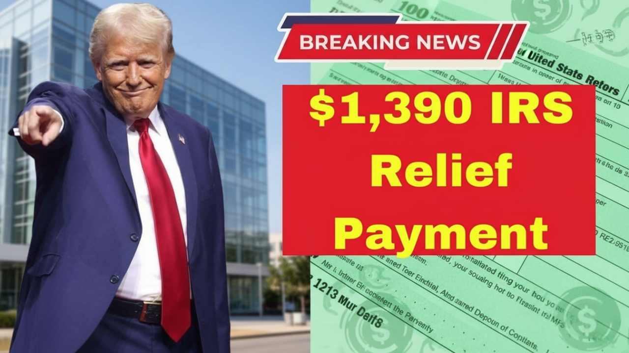 $1,390 IRS Relief Payment 2025
