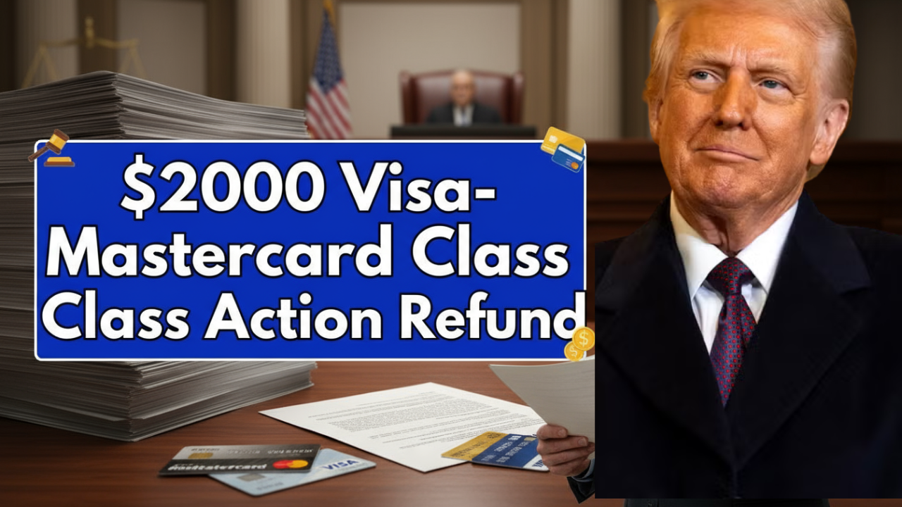 $2000 Visa-Mastercard Class Action Refund