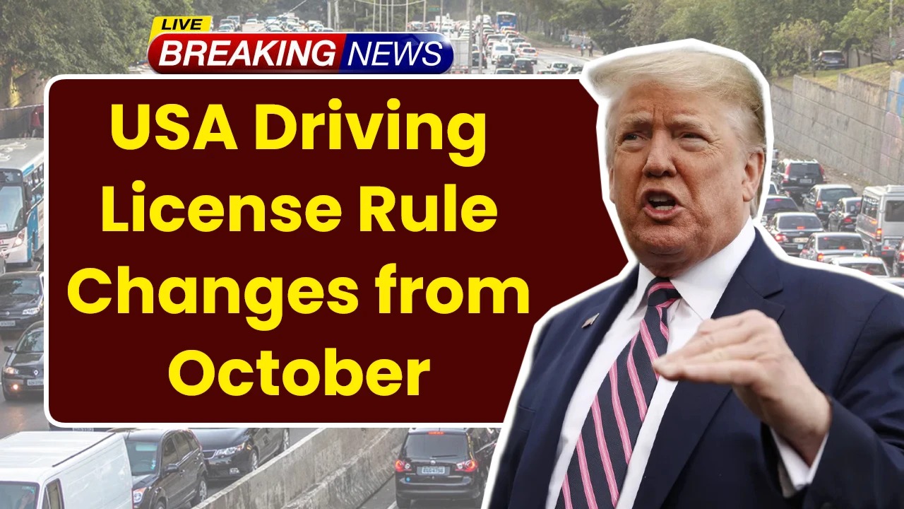 USA Driving License Rule Changes from October 2025: Here’s What Seniors Need to Know